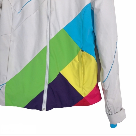 Spyder Project Insulated Ski Jacket Colorblock - Picture 4 of 6